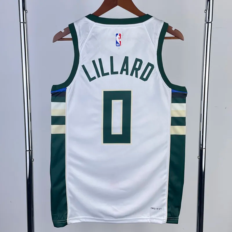 Nike - Maillot Association Edition Milwaukee Bucks (Lillard)