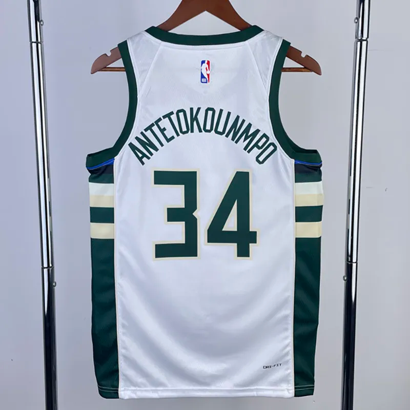 Nike - Maillot Association Edition Milwaukee Bucks (Lillard)