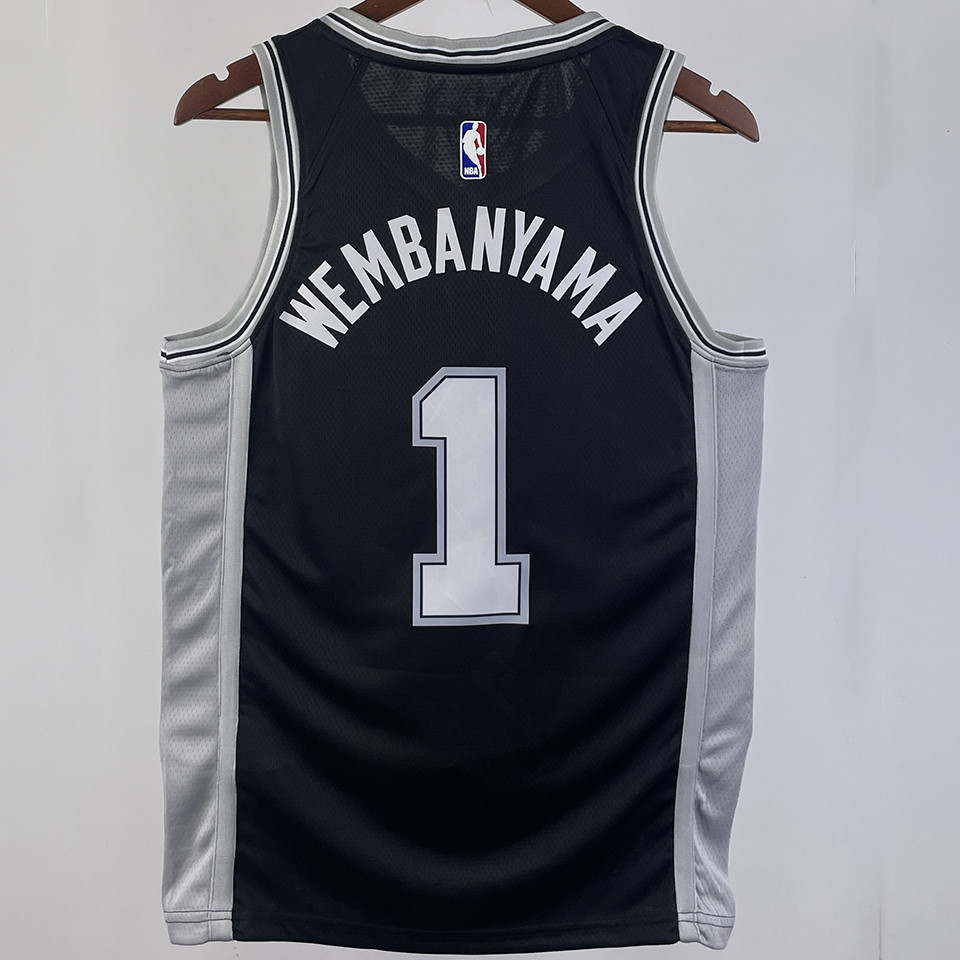 Nike - Maillot Icon Edition San Antonio Spurs (Wembanyama)