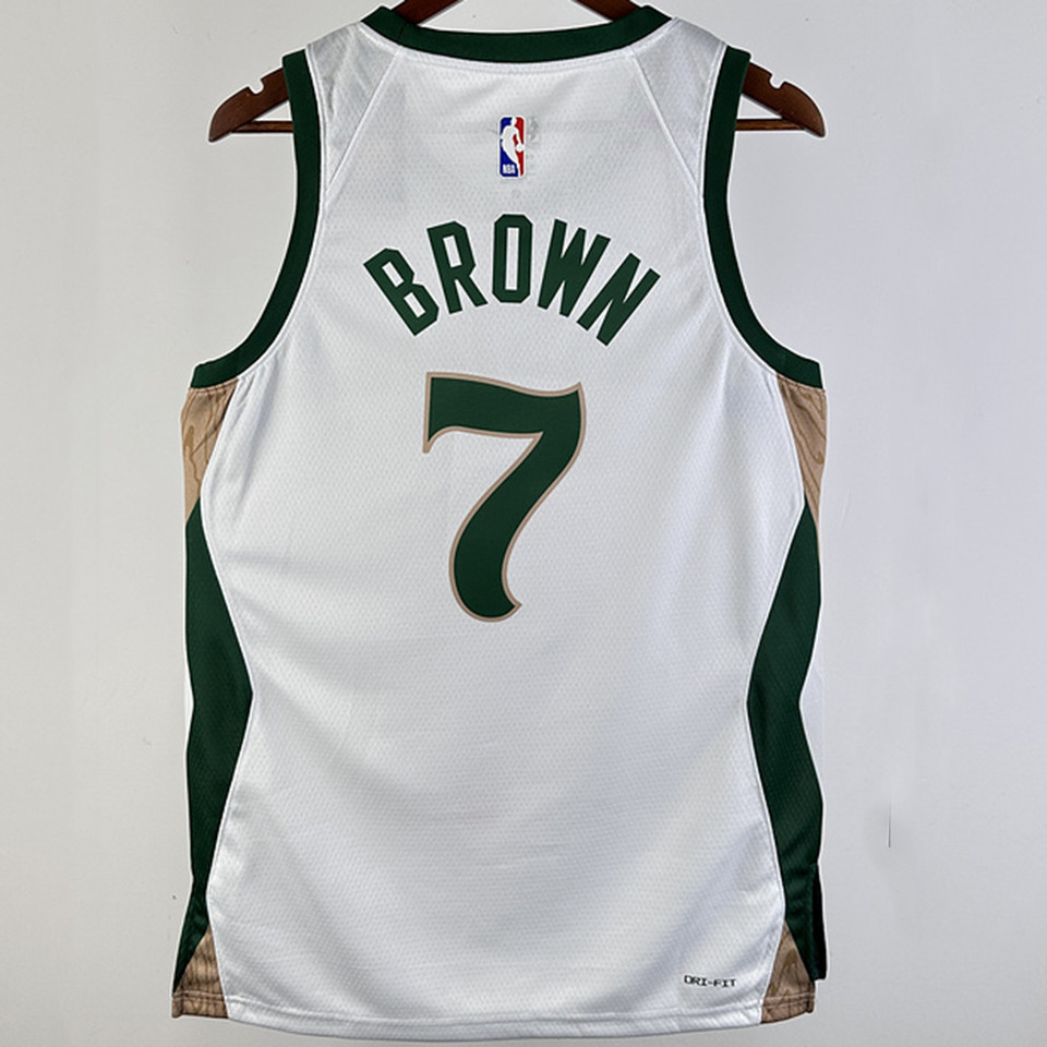 Nike - Maillot City Edition Boston Celtics (Brown)