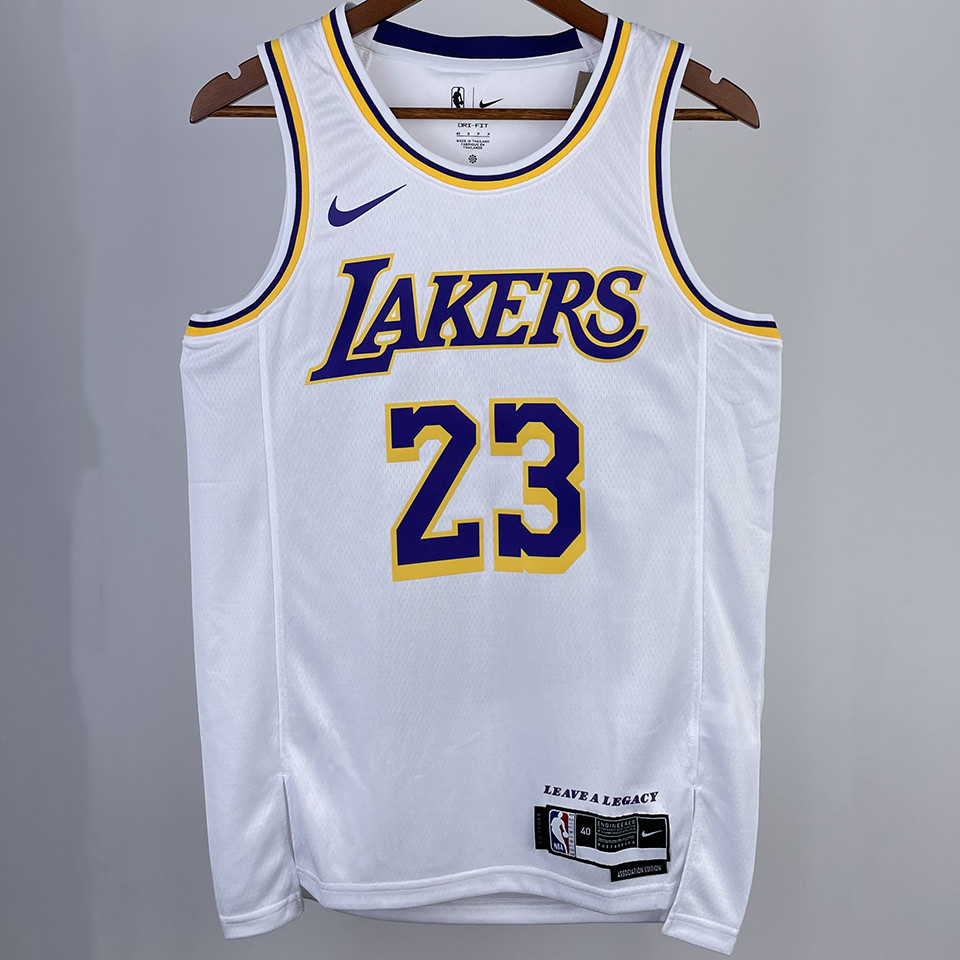 Nike - Maillot Association Edition Los Angeles Lakers (James) (S)