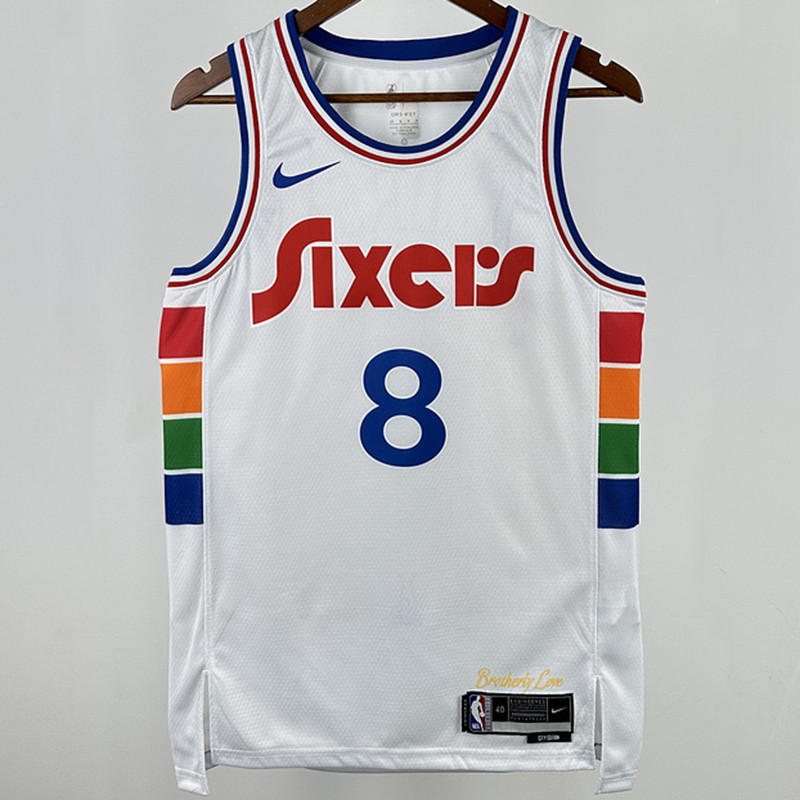 Nike - Maillot City Edition Philadelphia 76ers (Georges) (S)