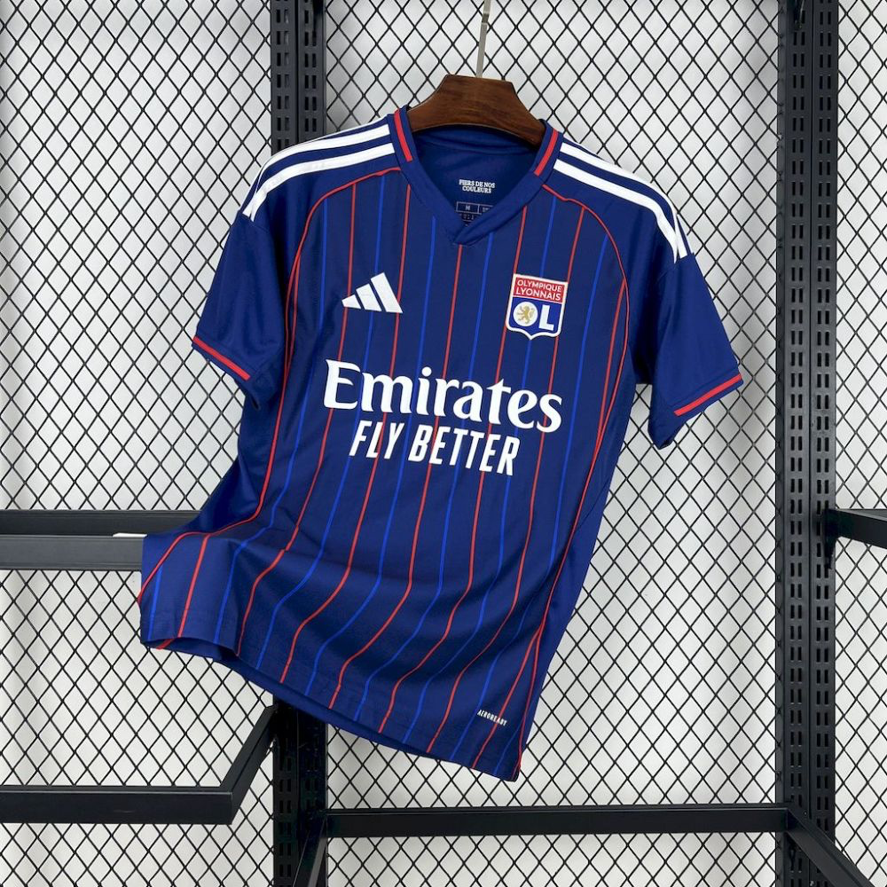 Adidas - Maillot Extérieur Olympique Lyonnais 25/26 (S, Aucun, Aucun)