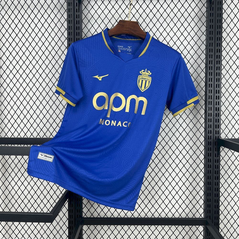Kappa - Maillot Extérieur Monaco 25/26 (S, Aucun, Aucun)