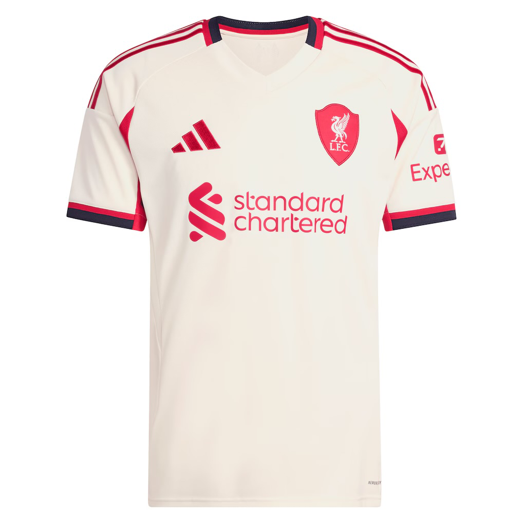 Adidas - Maillot Extérieur Liverpool 25/26  (S, Aucun, Aucun)