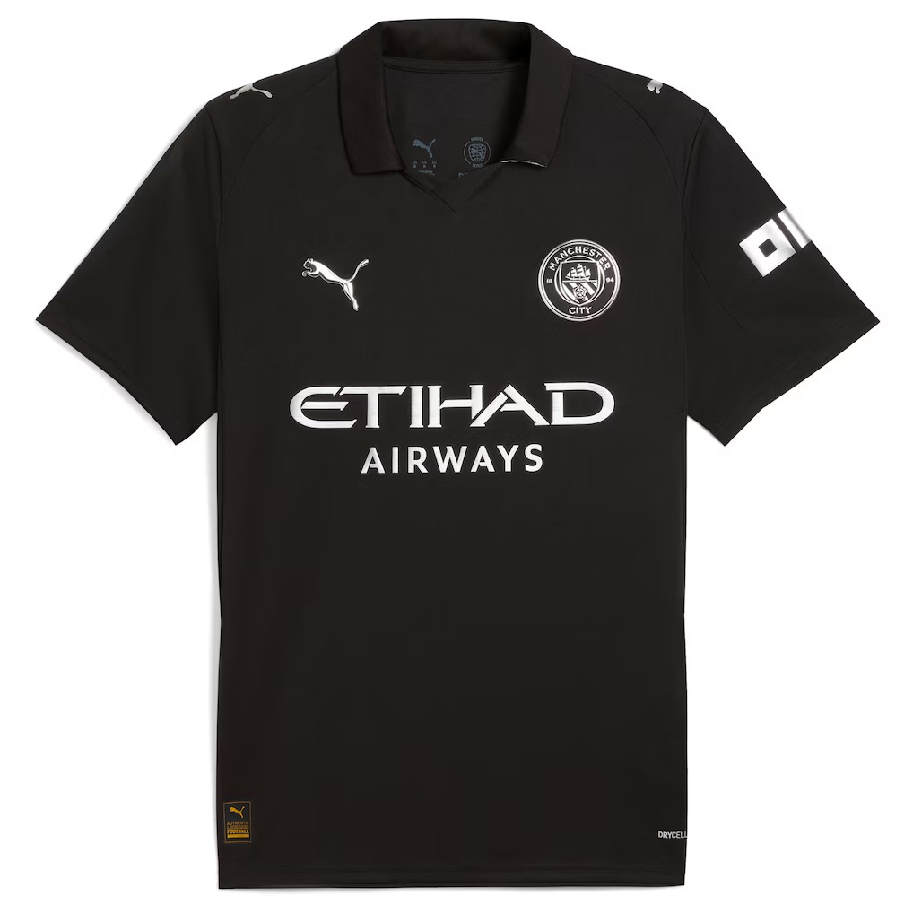 Puma - Maillot Extérieur Manchester City 25/26 (S, Aucun, Aucun)