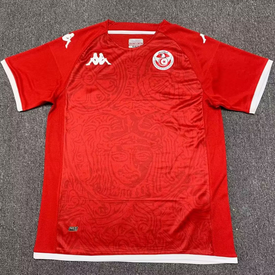 Kappa - Maillot Domicile Tunisie 22/23 (S, Aucun)