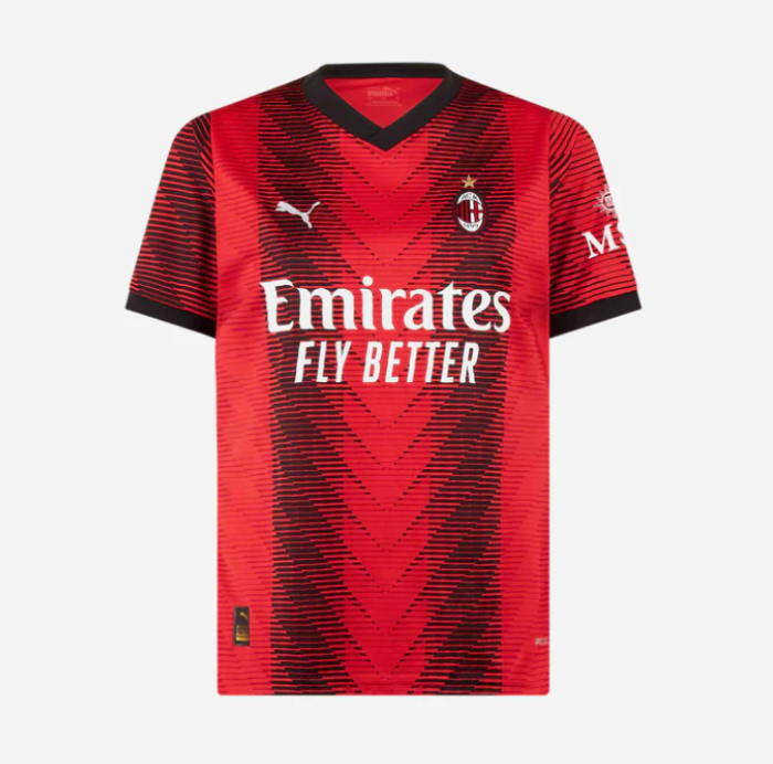Puma - Maillot Domicile AC Milan 23/24 (S, Aucun, Aucun)