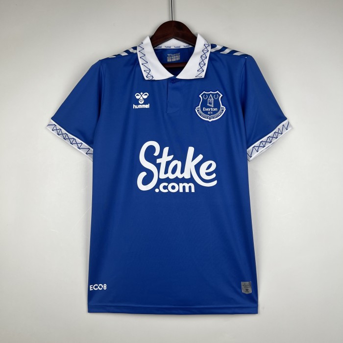 Hummel - Maillot Domicile Everton 23/24 (S, Aucun, Aucun)