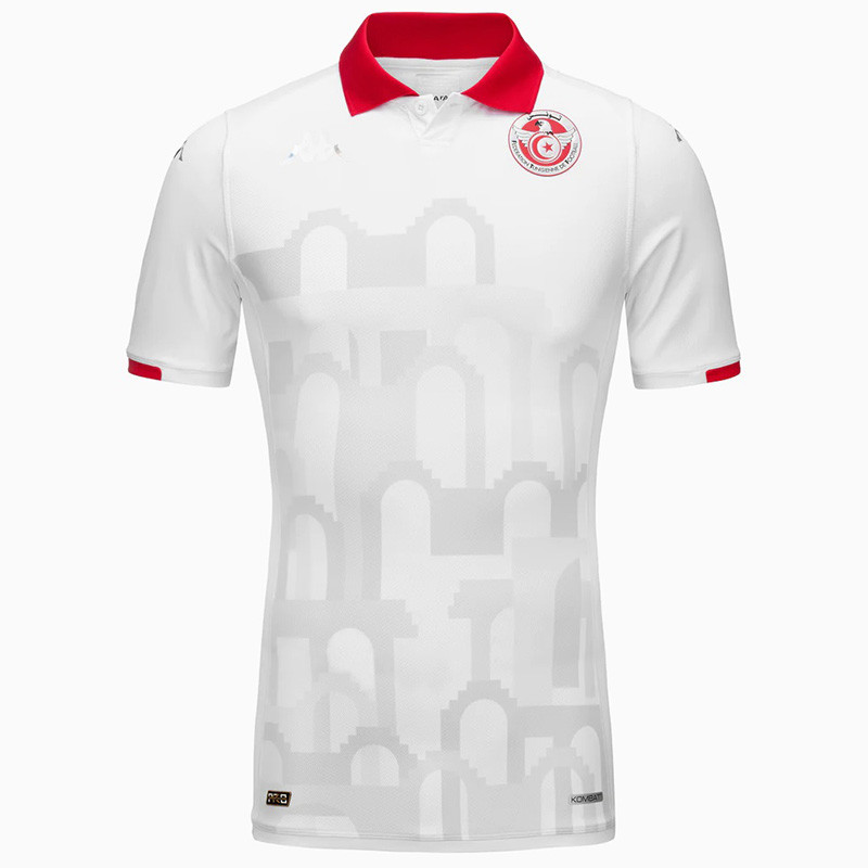 Kappa - Maillot Extérieur Tunisie 23/24  (S, Aucun)